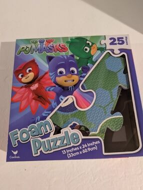 PJ Masks 25 Pieces Foam Puzzle New Sealed
